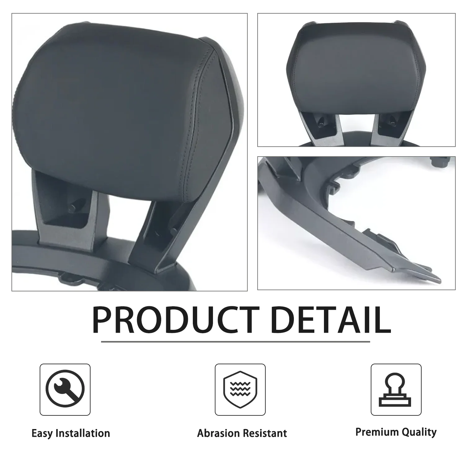 يصلح ل 2023 - 2025 XMAX 125 X-MAX 300 XMAX125 2024 XMAX300 مسند الظهر للدراجات النارية تعديل الرف الخلفي مسند الظهر وسادة مقعد قوس #6