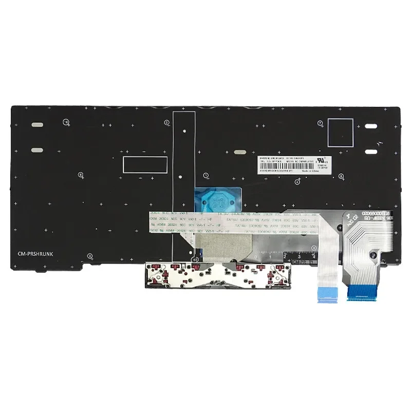 Imagem -04 - Lenovo-teclado para Notebook Thinkpad X280 A285 X390 X395 L13 Gen1 Eua de it Lasp ru be bg 01yp029 01yp040 01yp022 01yp062