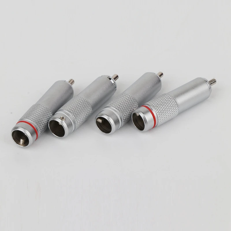 4PCS Plug Connector Audio Plug Terminal for DIY HIFI Audio Cable Speaker Accessories-A13G
