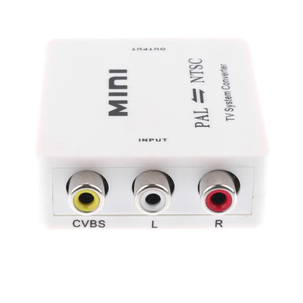 Mini TV System PAL/NTSC Convert Composite Connection PAL NTSC Video Adapter