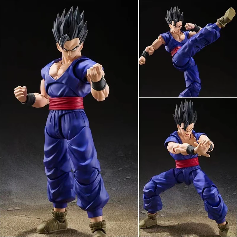 

Экшн-фигурка фигурки Dragon Ball Z 16 см SHF SUPER HERO Son Gohan DBZ Super Saiyan Guhan ПВХ Аниме фигурки модели подвижные игрушки