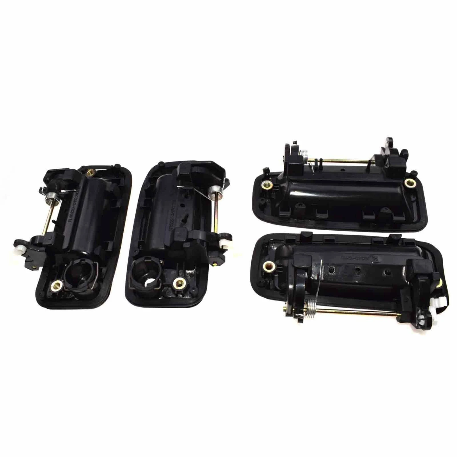 4 PCS(Front Rear Left Right)Outside Outer Exterior Door Handle For Toyota Corolla 1988-1992 69210-12110 69220-12110