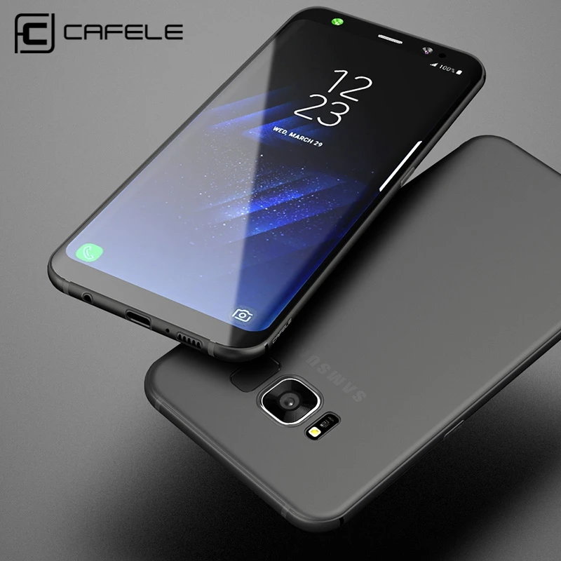 100pcs Original CAFELE TPU Case For samsung S8 S8 plus cases Slim Back Protect Ultra Thin Phone Cover for samsung Galaxy S8 plus