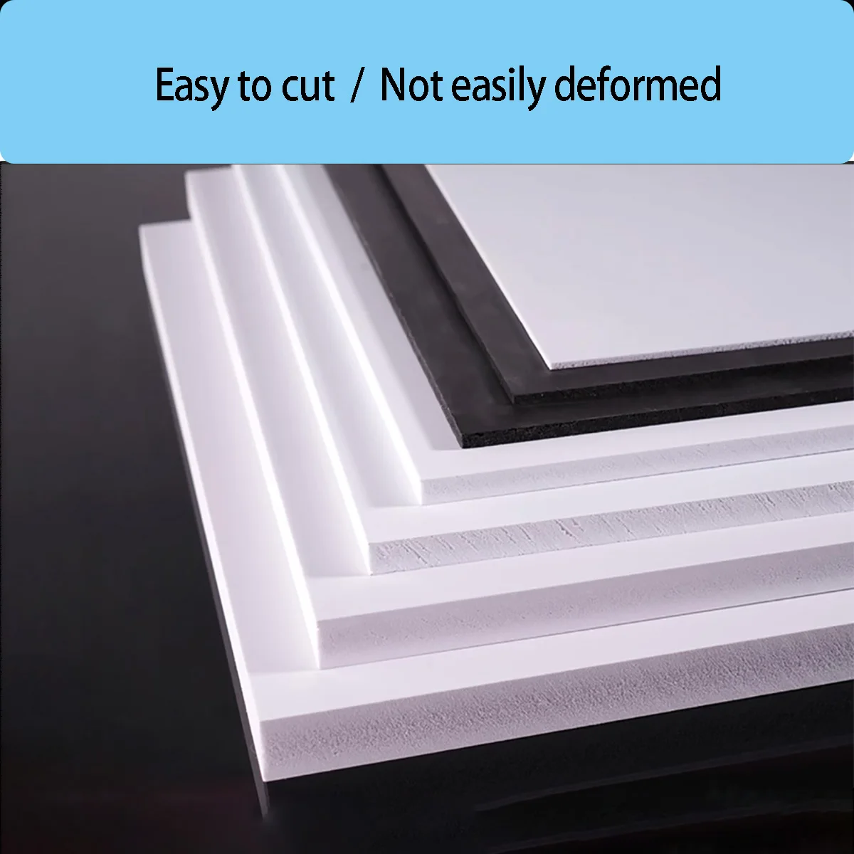 Thickness 3/5/8/10/12/15mm PVC Foam Board Size 100x100mm/200x200mm/200x300mm/300x400mm Plastic
