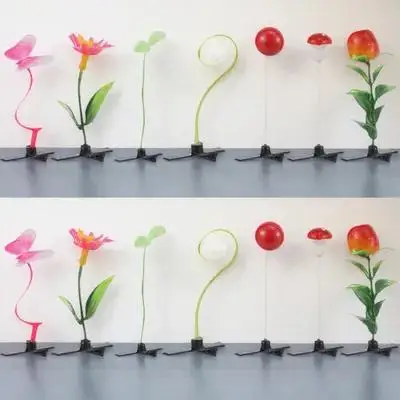 

28pcs Simulation Plant Clips Flower Butterflies Creative Hairpins For Women Cute Hair Accessories Party Headdress Funny