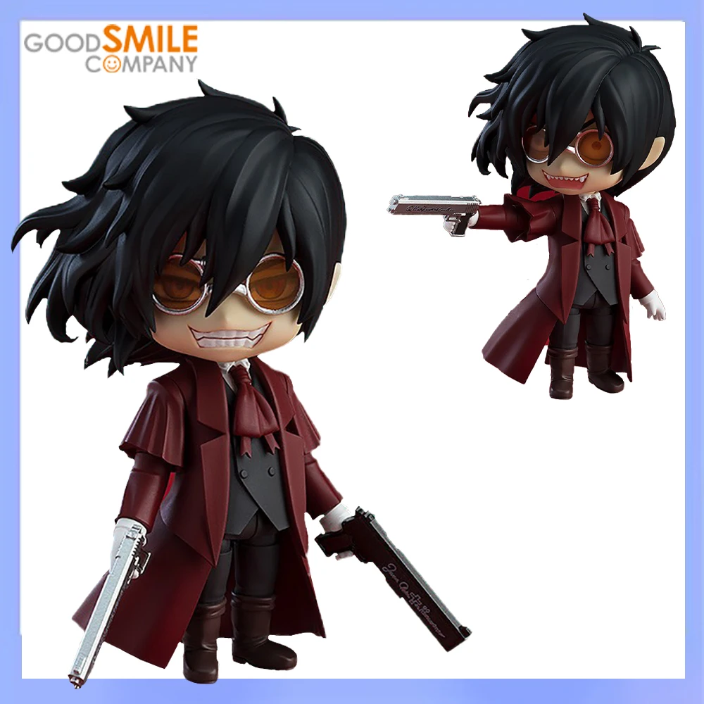 En stock Original Good Smile Company Nendoroid # 2149 Hellsing - Figura de anime Alucard Colección de figuras de acción Decoración de modelos