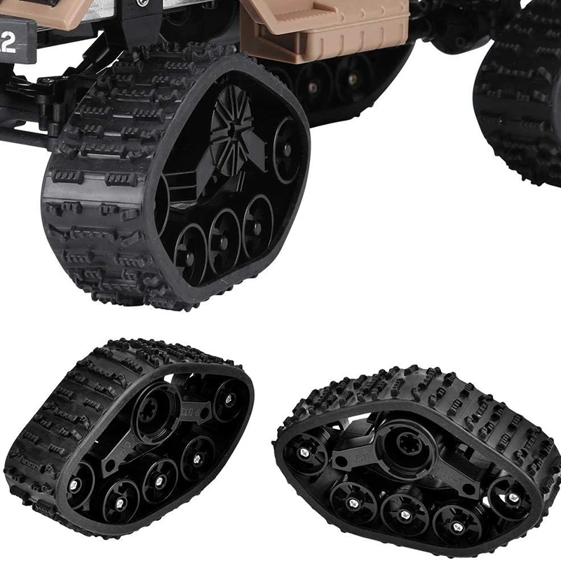 4 ชิ้นปีนเขา Off-Road รถบรรทุกล้อหิมะยางอะไหล่สําหรับ RC Crawler รถ DIY ดัดแปลงอุปกรณ์เสริม