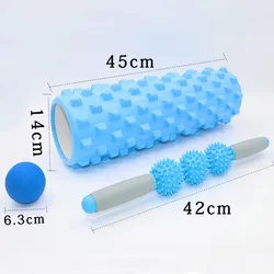 Foam shaft muscle relaxation lean leg yoga column massaging rod machine roller cylinder Langya mace rod massage roller