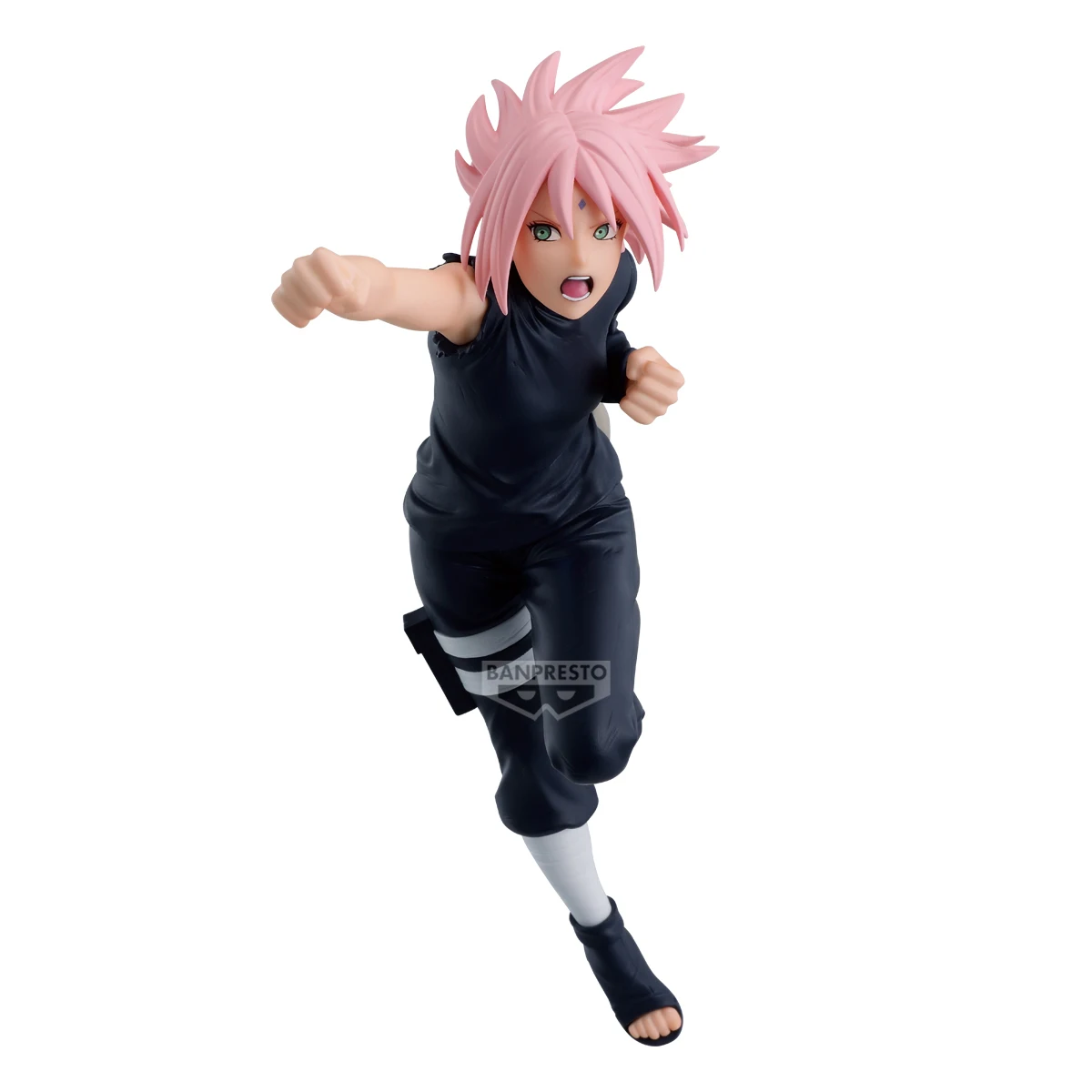 Figura de acción de PVC de Haruno Sakura, serie 71 VIBRATION STARS, de la serie original de anime NARUTO de Bandai, modelo Naruto Shippuden, juguete coleccionable.