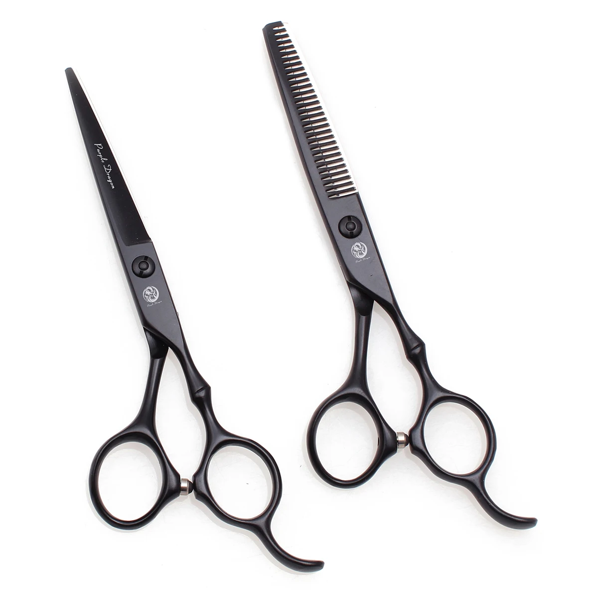 Professionelle Haarschere Purple Dragon 5,5" 6" Japanische Edelstahl-Friseurschere Effilierschere für Friseursalons Z9030 – Detail 5