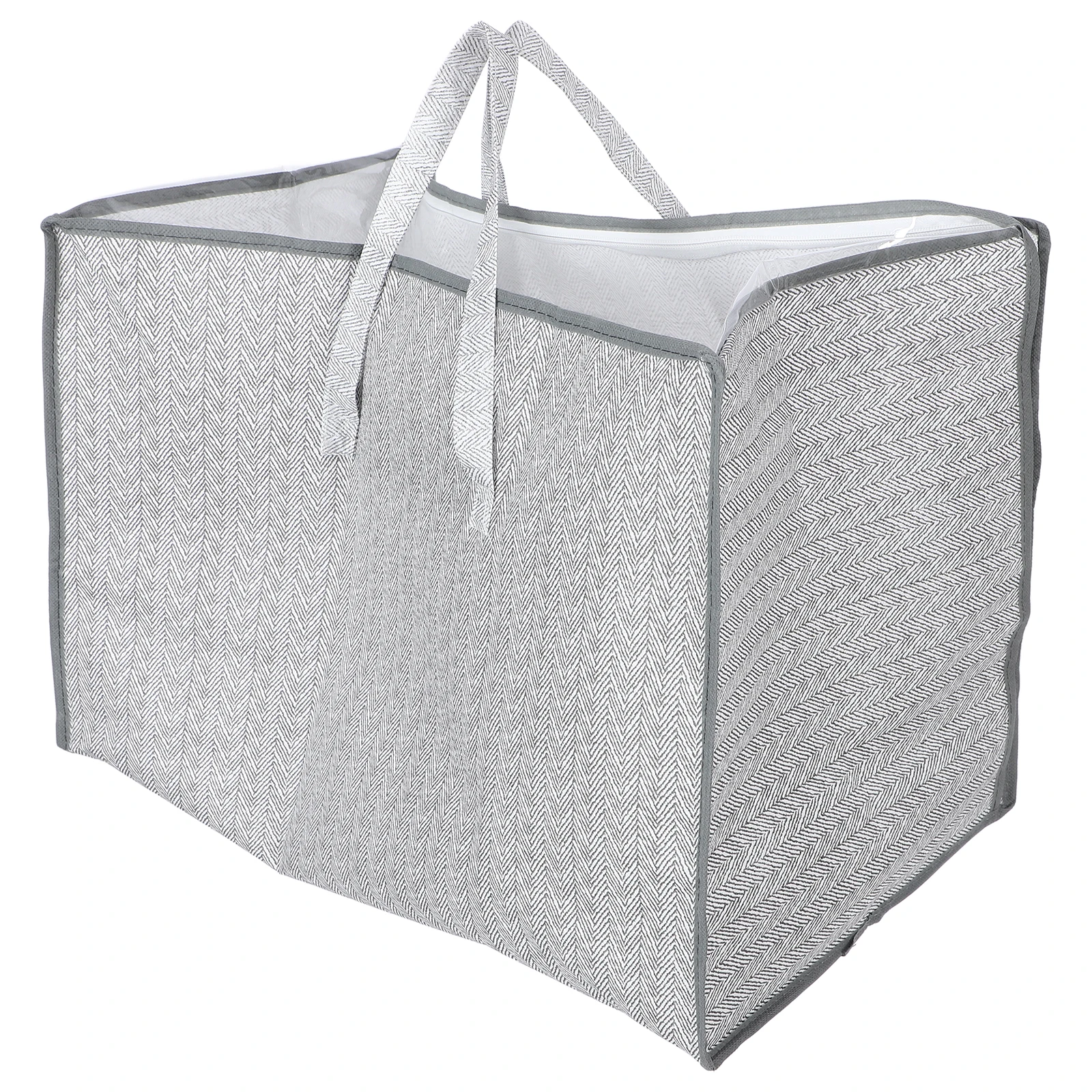 

Quilt Storage Bag Wardrobe Organizer Large Capacity Non Woven Fabric Travel Grey Container Bedroom Pouch Clothes Bag