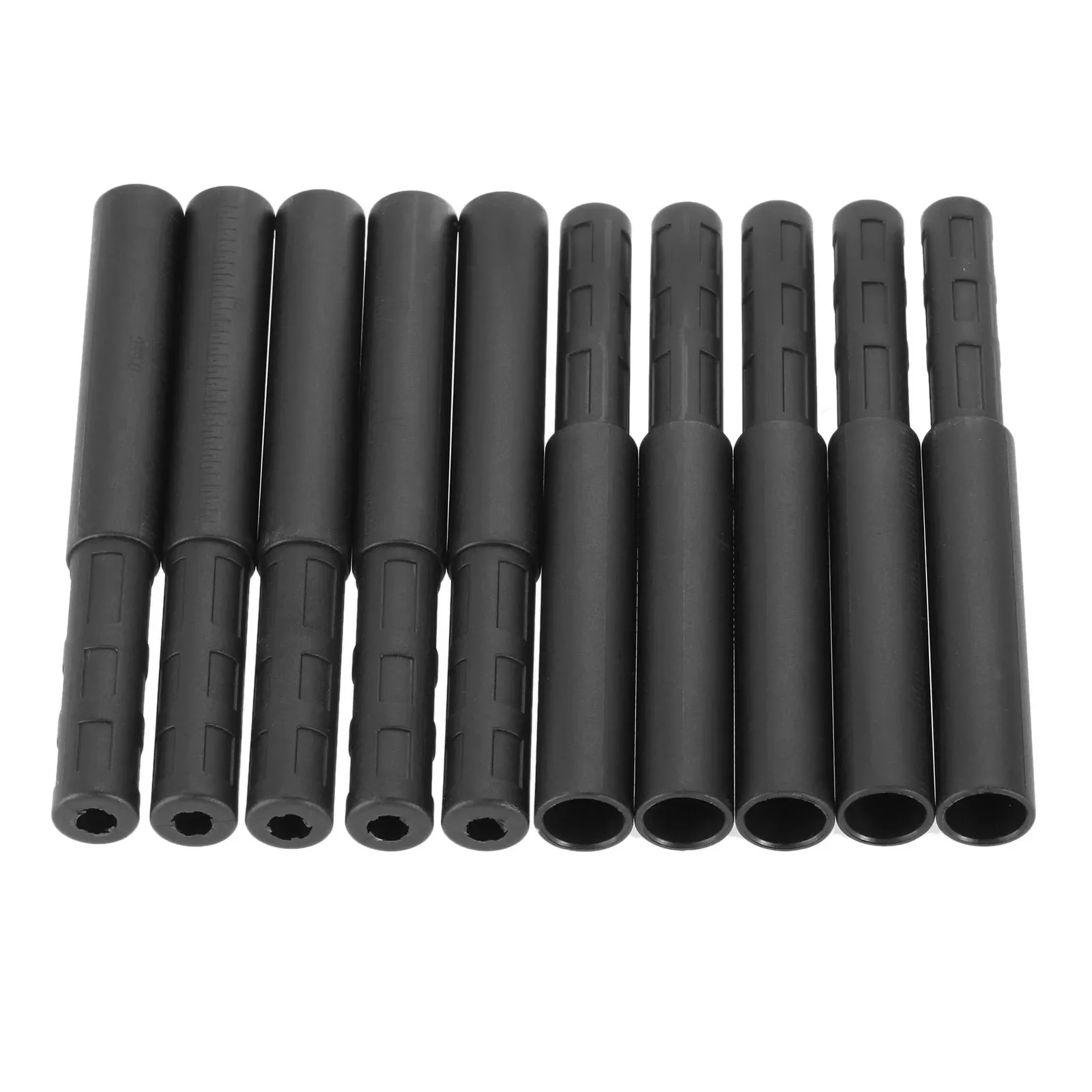 10/5 sztuk Golf Club zestaw pręty przedłużające z włókna węglowego Butt Extender Stick 0.49/0.55 dla żelaza/grafit wał miotacz Golf Accessorie