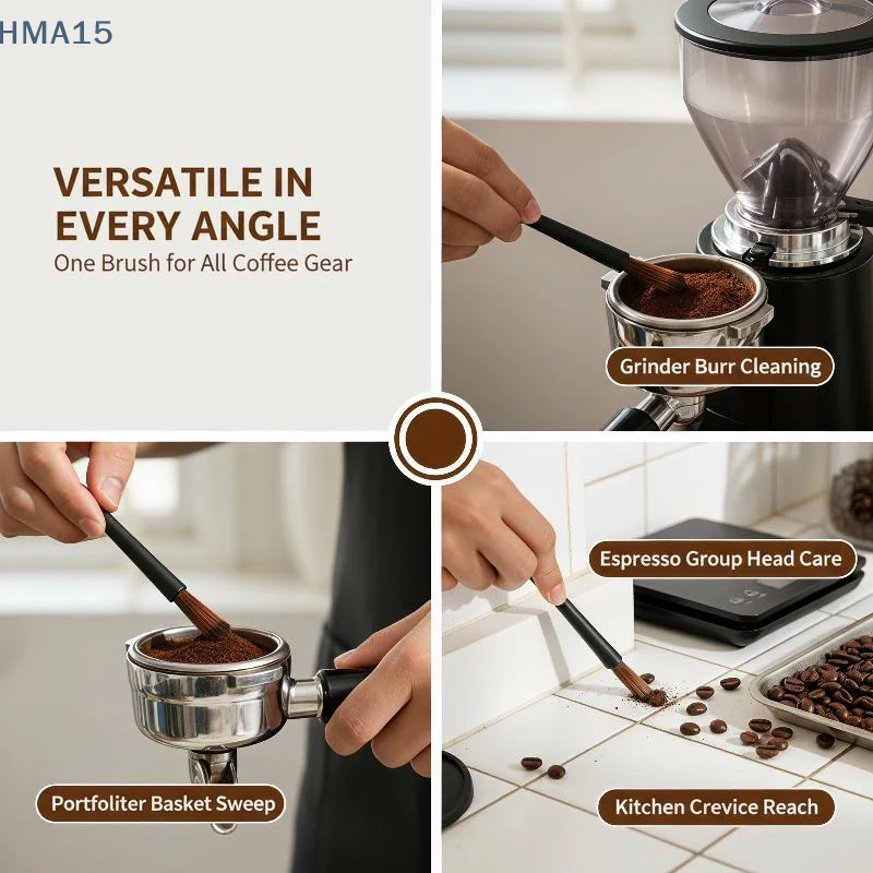 【YA】New Coffee Grinder Cleaning Brush Espresso Brush Accessories Coffee Grinder Machine Cleaning Brush Espresso Small Brushes