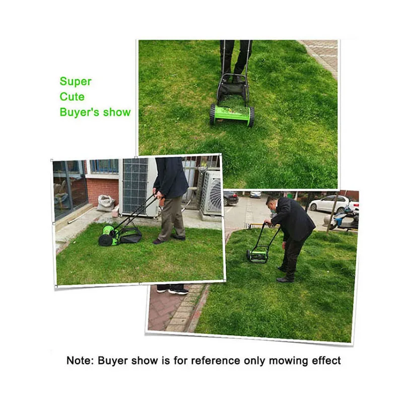 

Hand Push Lawn Mower 16 E Inch Multifunction Pruning Machine Villa Garden Trimming Equipment Small Gardening Tools Accesorries