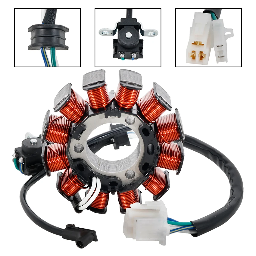 Motorcycle Ignition Generator Stator Coil For Yamaha FZ25 FZN250 FZ25 FZN250-A FAZER25/ABS FZS25 OEM:B97-H1410-00
