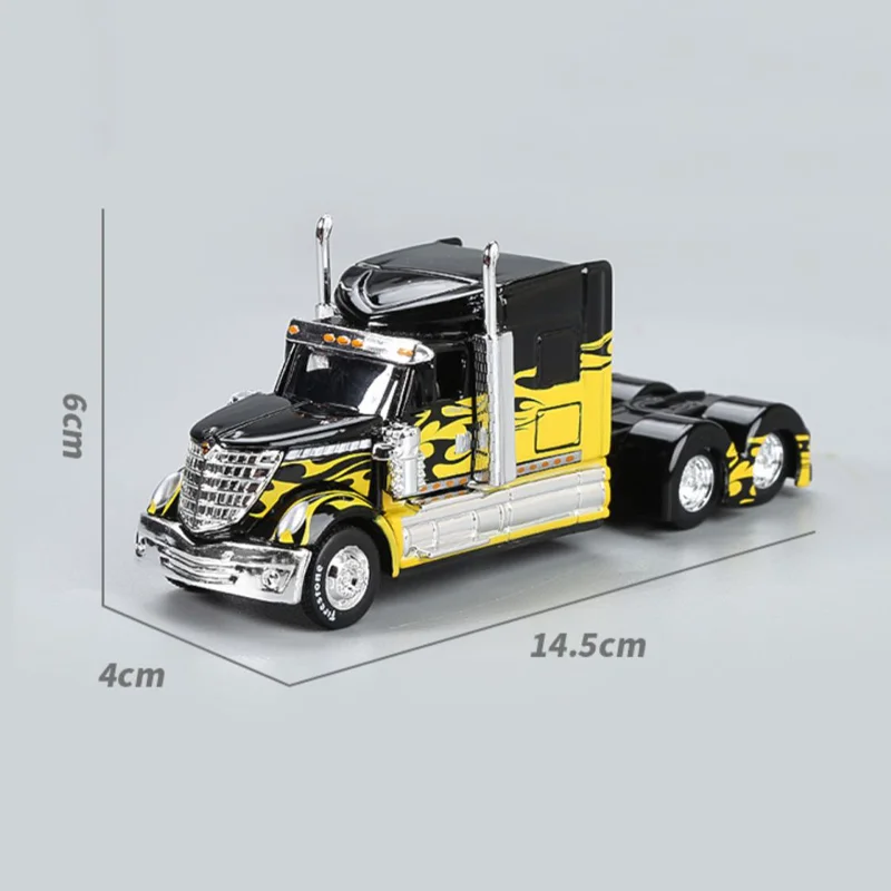 In Stock Maisto 1:64 Heavy Duty Truck Head Alloy Miniature Diecast Model International Lonestar Mack Anthem Toys Truck Car Gift