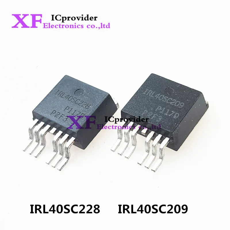 SMD MOS, IRL40SC228 557A, 40V, 40SC228, L40SC228, IRL40SC209, 40SC209, 40V, 5 개, 신제품