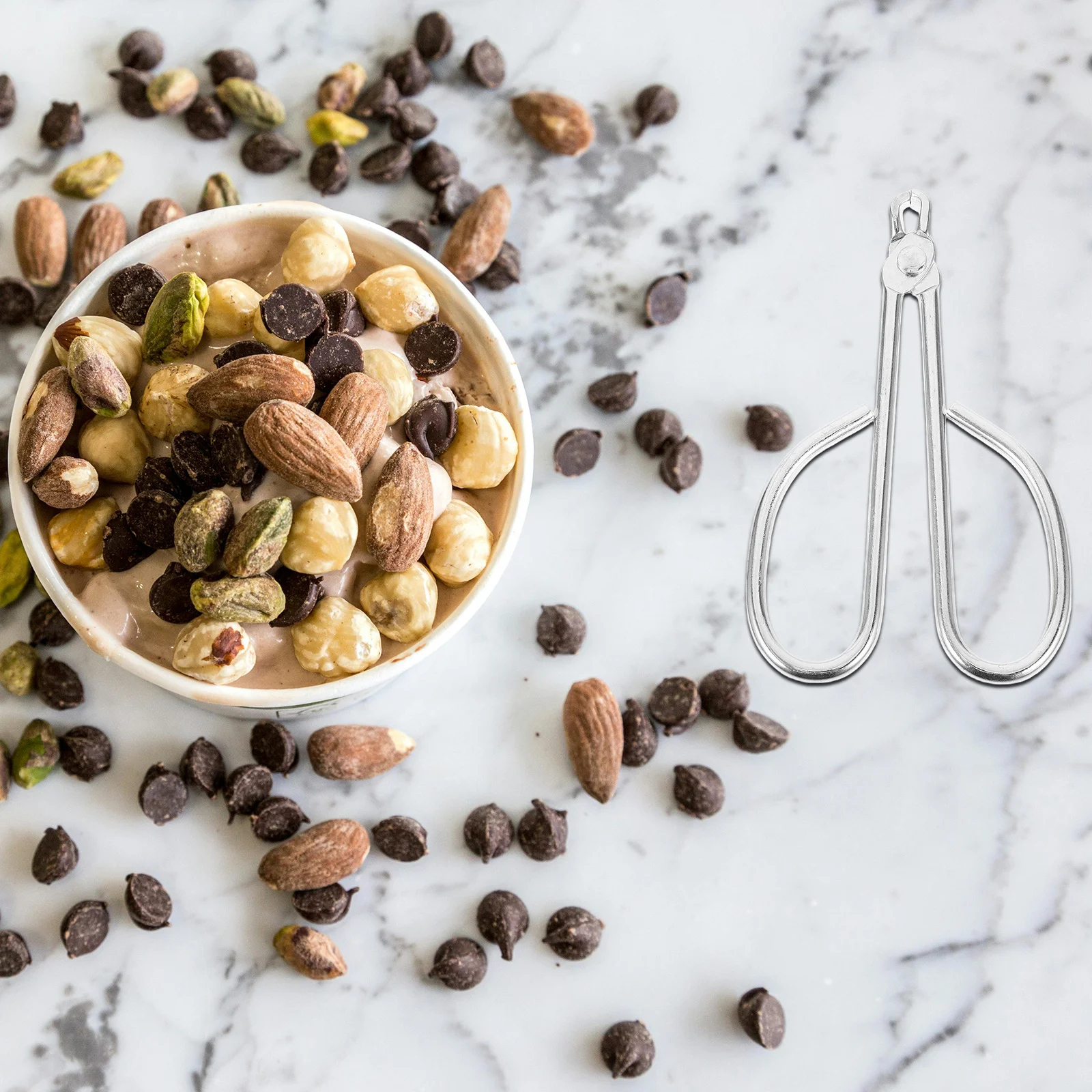 

Nut Opener Multi-Function Stainless Steel Pine Nut Tool Heavy Duty Household Seed Cracking Pliers Home Accessory