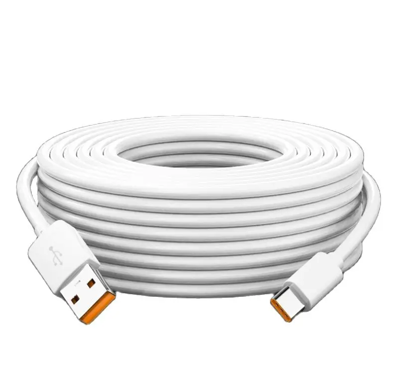 12M 5M długi kabel USB typu C do Samsung S10 szybkie ładowanie USB-C Micro USB kabel do Huawei Xiaomi Mi 9 Oneplus 6t USBC ładowarka