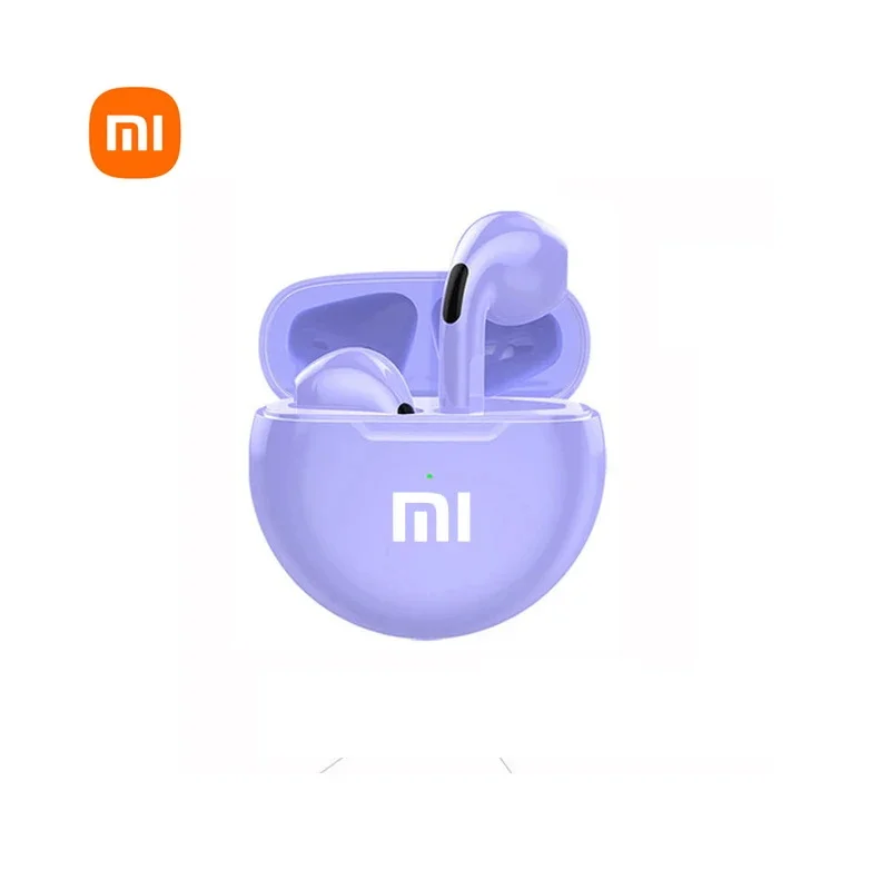 Xiaomi-Écouteurs Bluetooth sans fil Air Pro 6 TWS, Mini Pods, Écouteurs, Casque, Écouteur, Micro, Android, iOS, Authentique