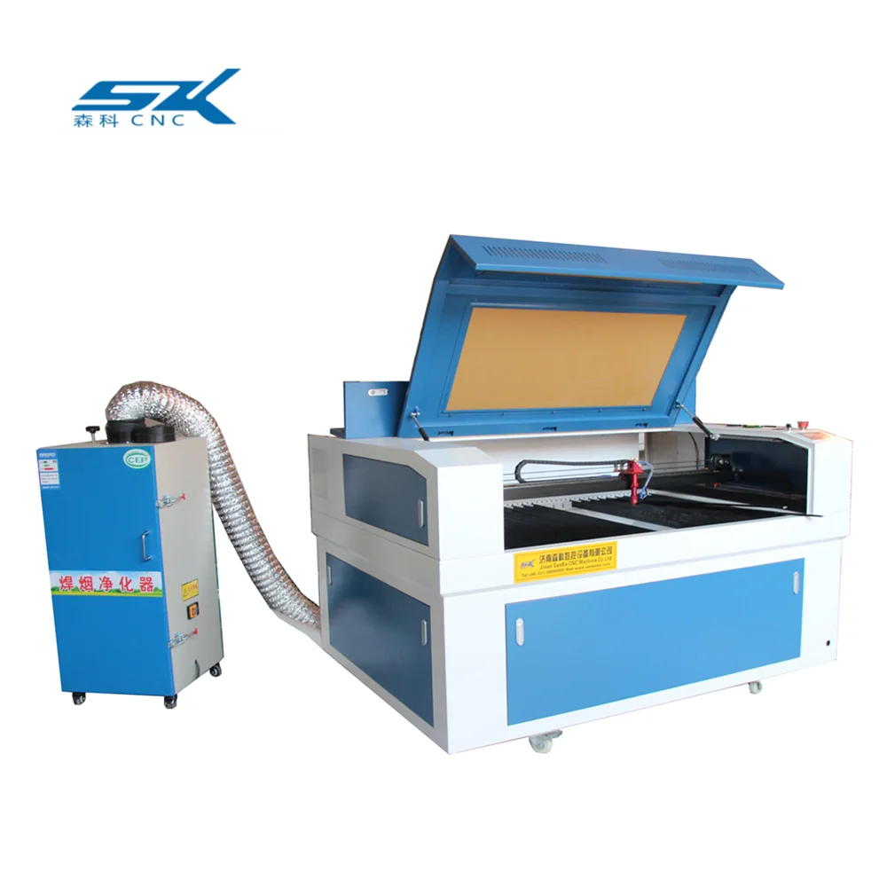 Factory Price 9013 Co2 Laser Cutting/Engraving Machine with Smoke Purifier