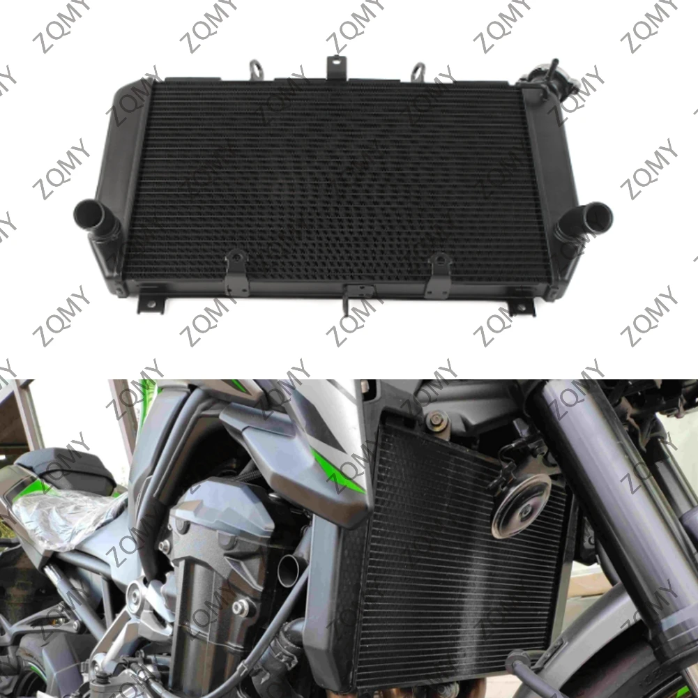 Motorcycle Radiator Cooler Cooling For Kawasaki Z900 2017 2018 2019 2020 2021 2022 2023