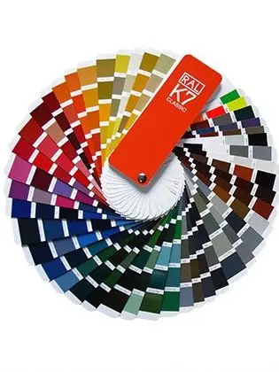 Original Germany RAL K7 international standard color card raul - paint coatings color card  for paint 213 colors with Gift Box