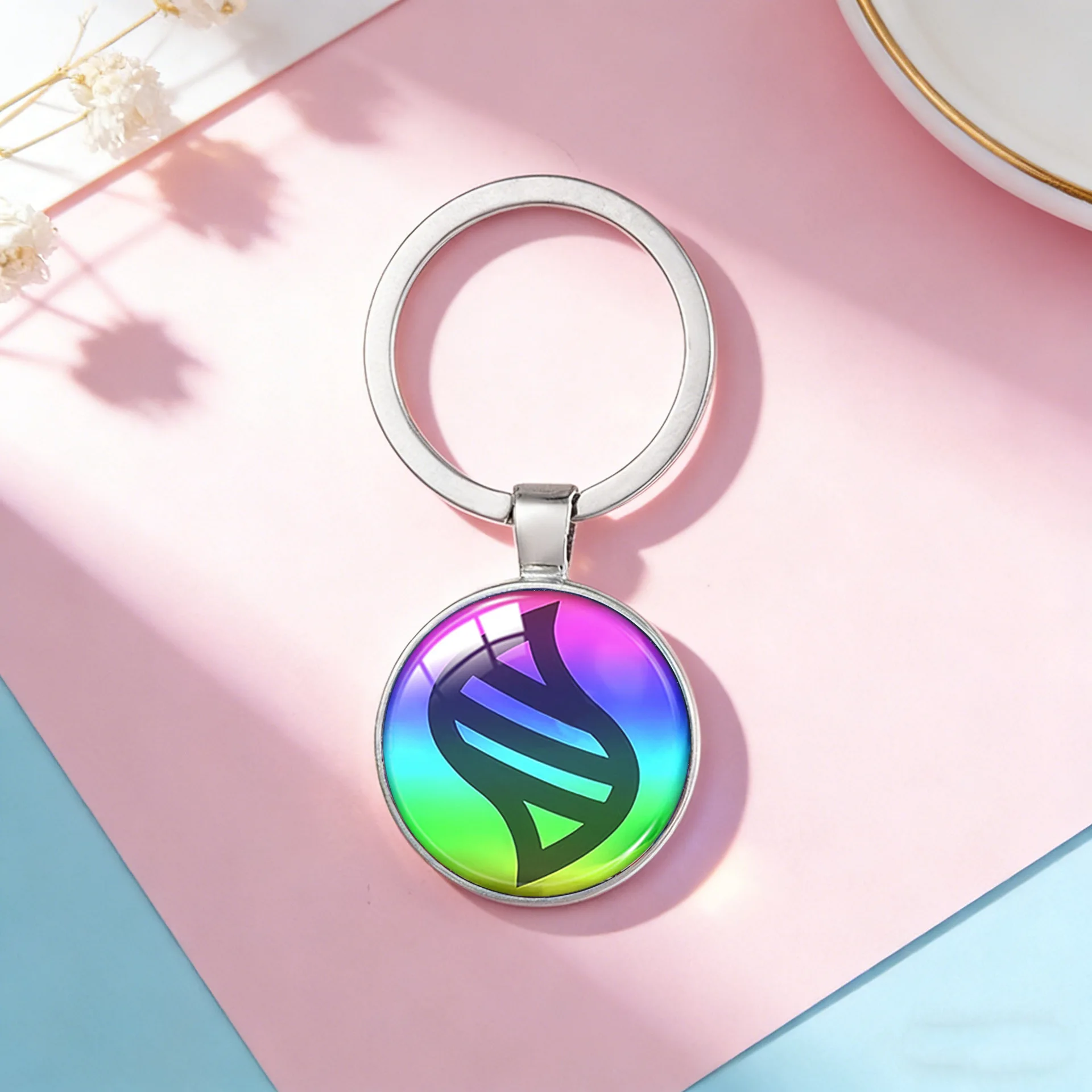 Mega Pokémon Evolutionsstein Schlüsselanhänger Niedlicher Cartoon Anime Zubehör Tragbares Ornament Kreative Geschenkidee für Fans – Detail 7