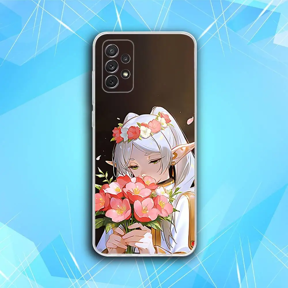 S-Sousou No F-Frieren Phone Case For Samsung S30,23,21,22,20, FE lite,S10,9,8,7 PIus Note20ultra Soft Transparent