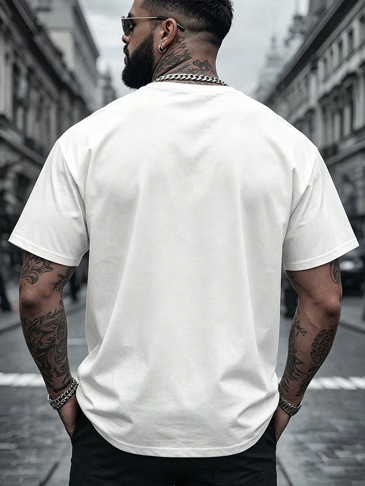 Men Christian Faith Cross The Way The Truth The Life Tee Quick Dry Polyester Short Sleeve Crew Neck Casual T-Shirt-T117