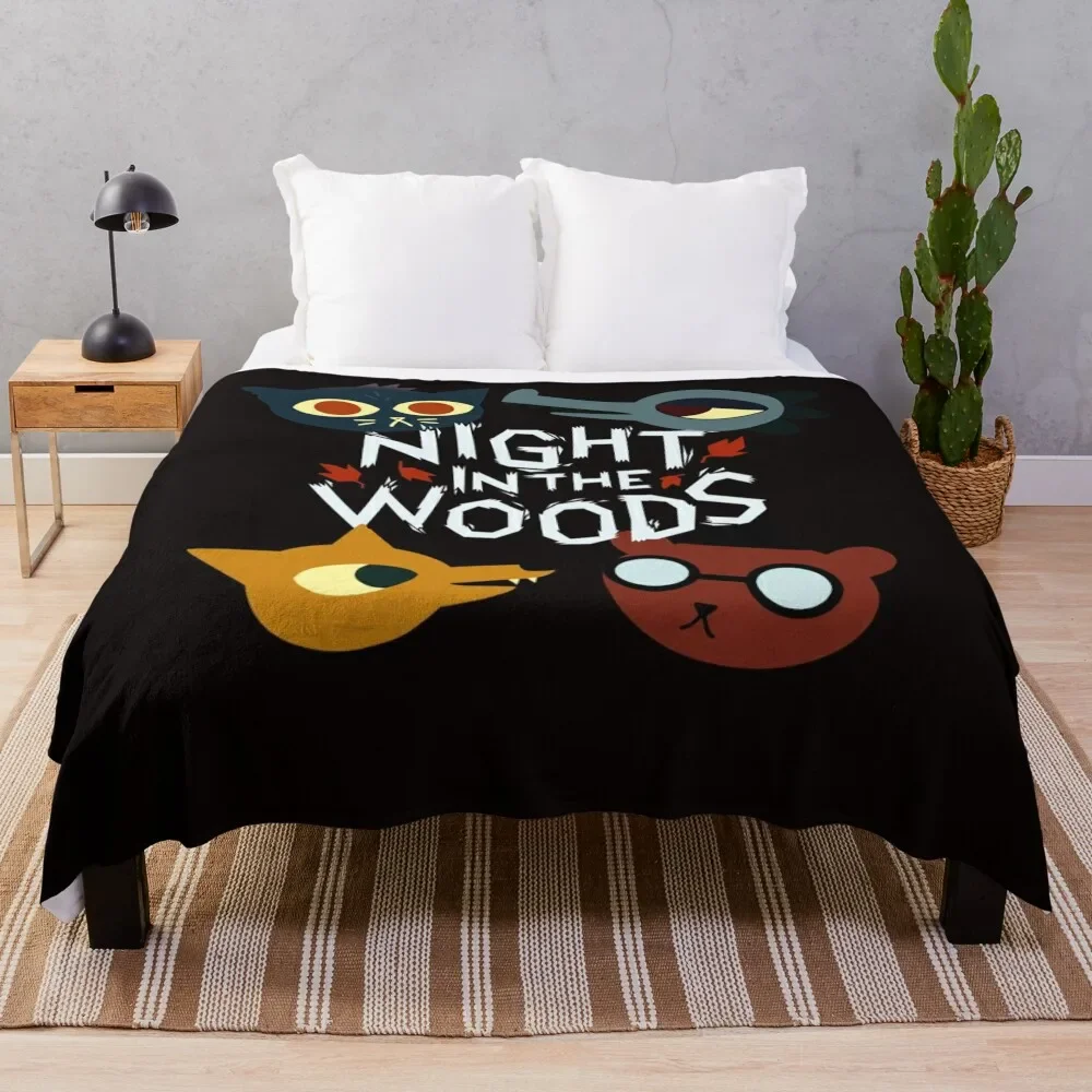 

Night in the Woods all characters Throw Blanket christmas decoration Soft Beds Designers Heavy Blankets