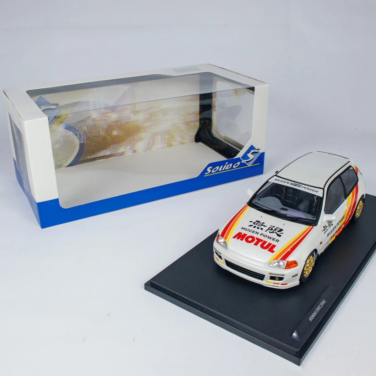 

SOLIDO 1:18 Scale Diecast Alloy 1991 Honda Civic EG6 Toys Cars Model Classics Nostalgia Adult Souvenir Gifts Static Display