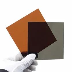 1pcs Transparent Black Plexiglass plastic Sheet acrylic board organic glass polymethyl methacrylate 1mm-8mm thickness 200*200mm