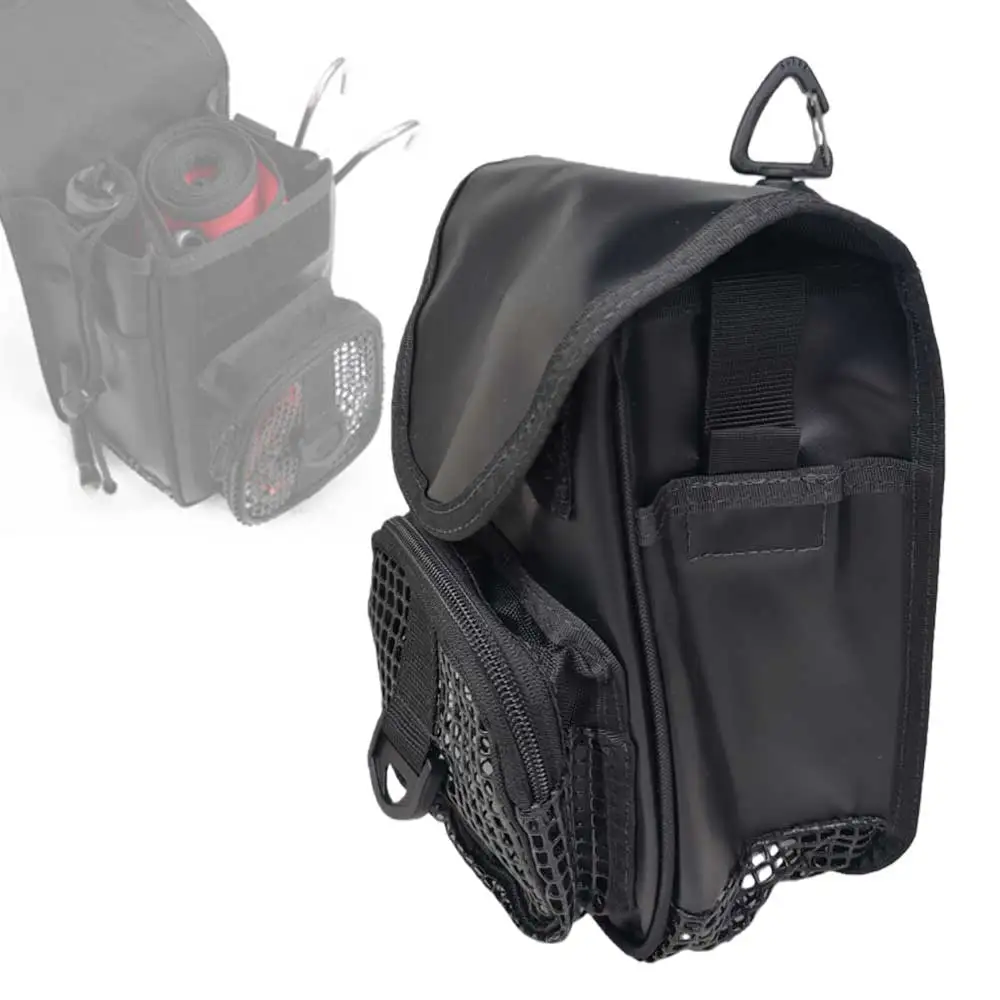 Diving  Mesh Waist Pouch for Sidemount BCD Compact Underwater Organizer for Dive Light Inflatable Marker Line Reel Streamer Hook