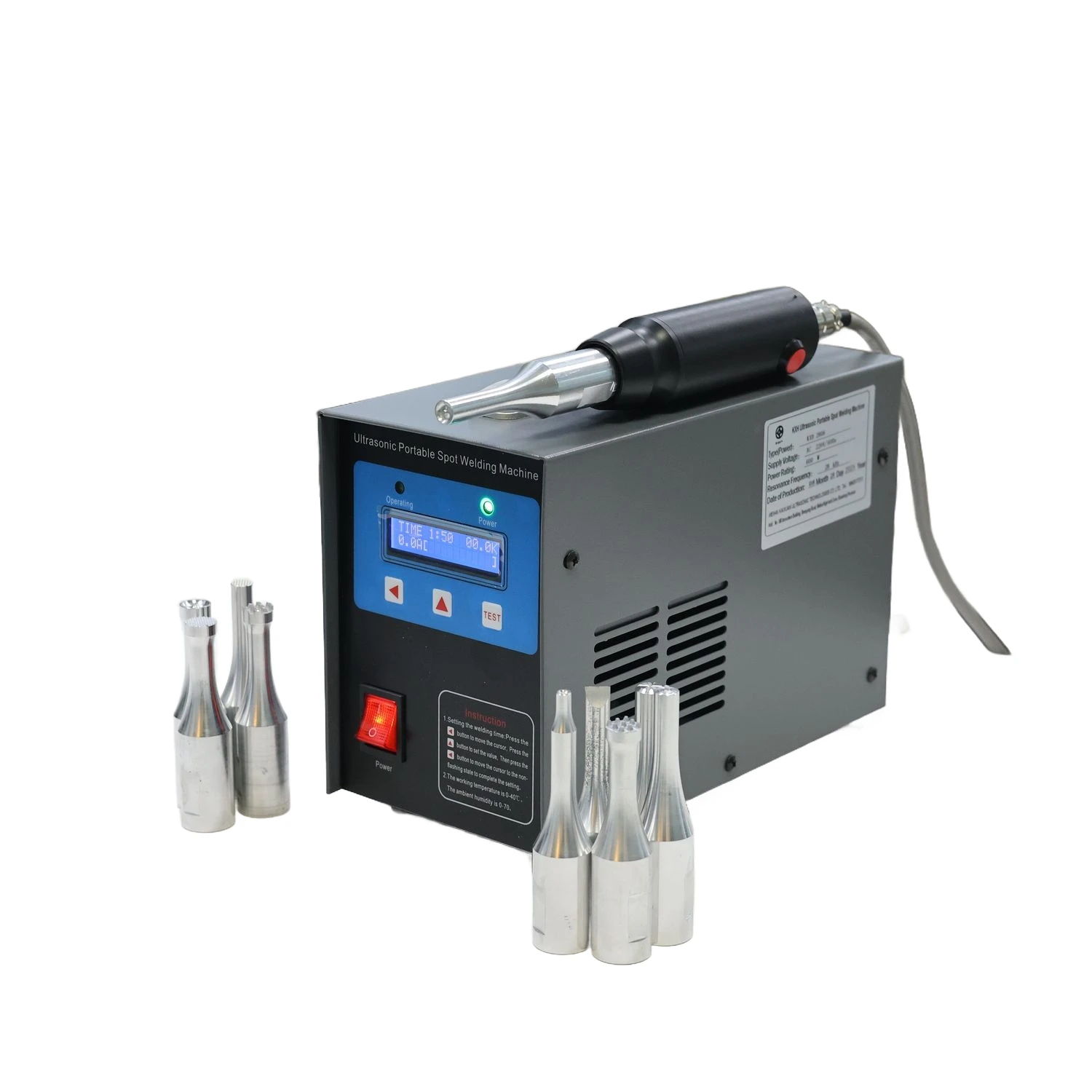 KXH-2806 Ультразвуковое сварочное устройство для ремонта фермерского конвейера Нетканый материал для соединения промышленного раствора