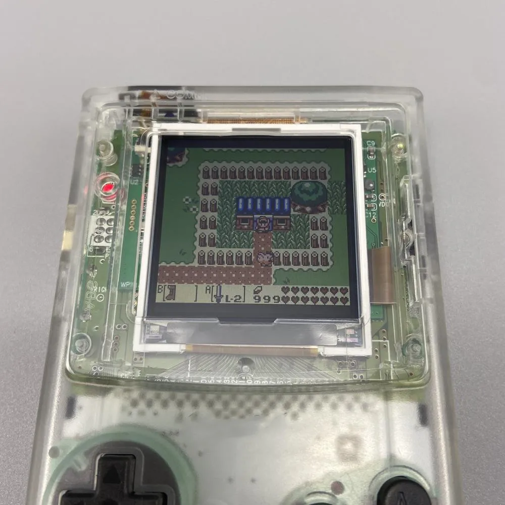 Glass clear lens mirror is suitable for Gameboy GB GBP GBC GBA GBASP. High transparent glass with high transparent double-sided