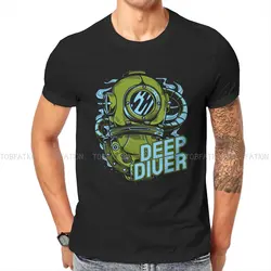 Deep Diver Style TShirt Dive Scuba Diving Top Quality Hip Hop Graphic T Shirt Stuff
