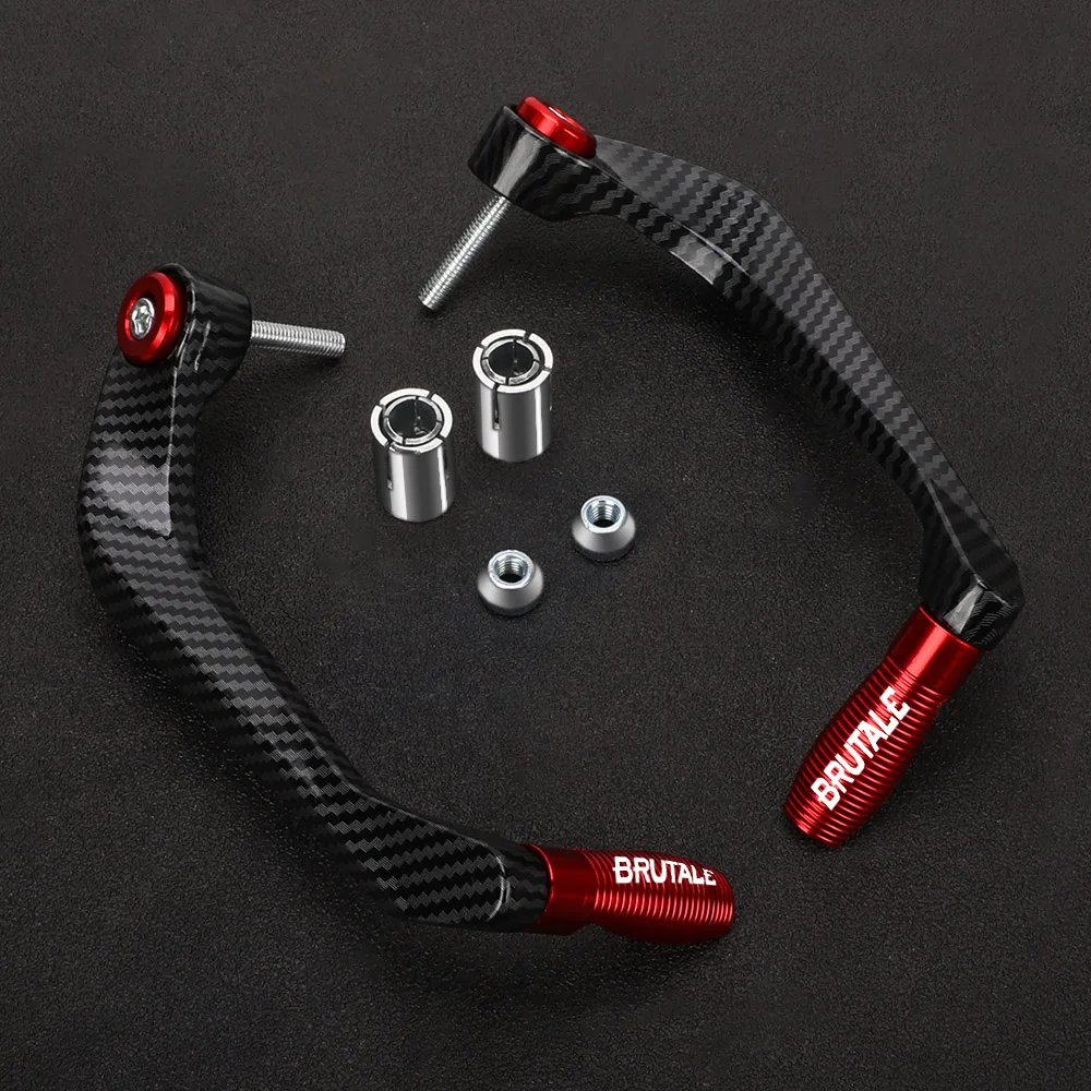 For MV Agusta Brutale 750/800/910/989R/1078RR F3 675 F4 1000 CNC Handlebar Grips Brake Clutch Levers Guard Protector Handguard