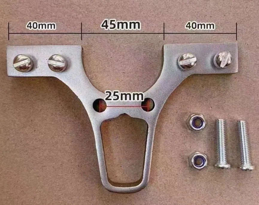 NEW Owl Bow Head 304 Stainless Steel Slingshot Flat Leather Quick Press 40 Bow Head image 3