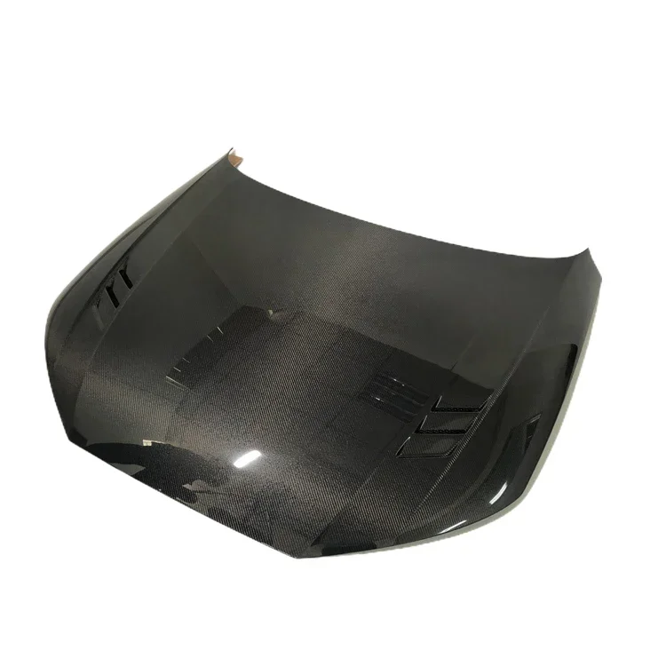 Double-sided Carbon Fiber Car Engine Front Hood For Audi B9 A4 S4 Rs4