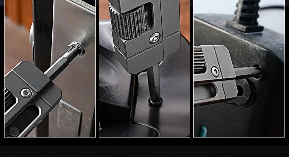 Titanium Alloy Multifunctional Wrench Daily Carrying Multifunctional Repair Tool Adjustable Open-end Wrench Premium