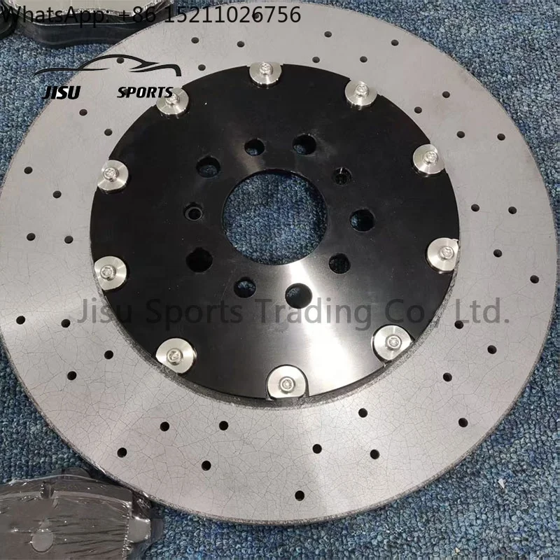 High Quality Long Fiber Carbon Ceramic Brake Discs Front 395*36mm and Rear 370*24mm Fit for BMW F97 X3M
