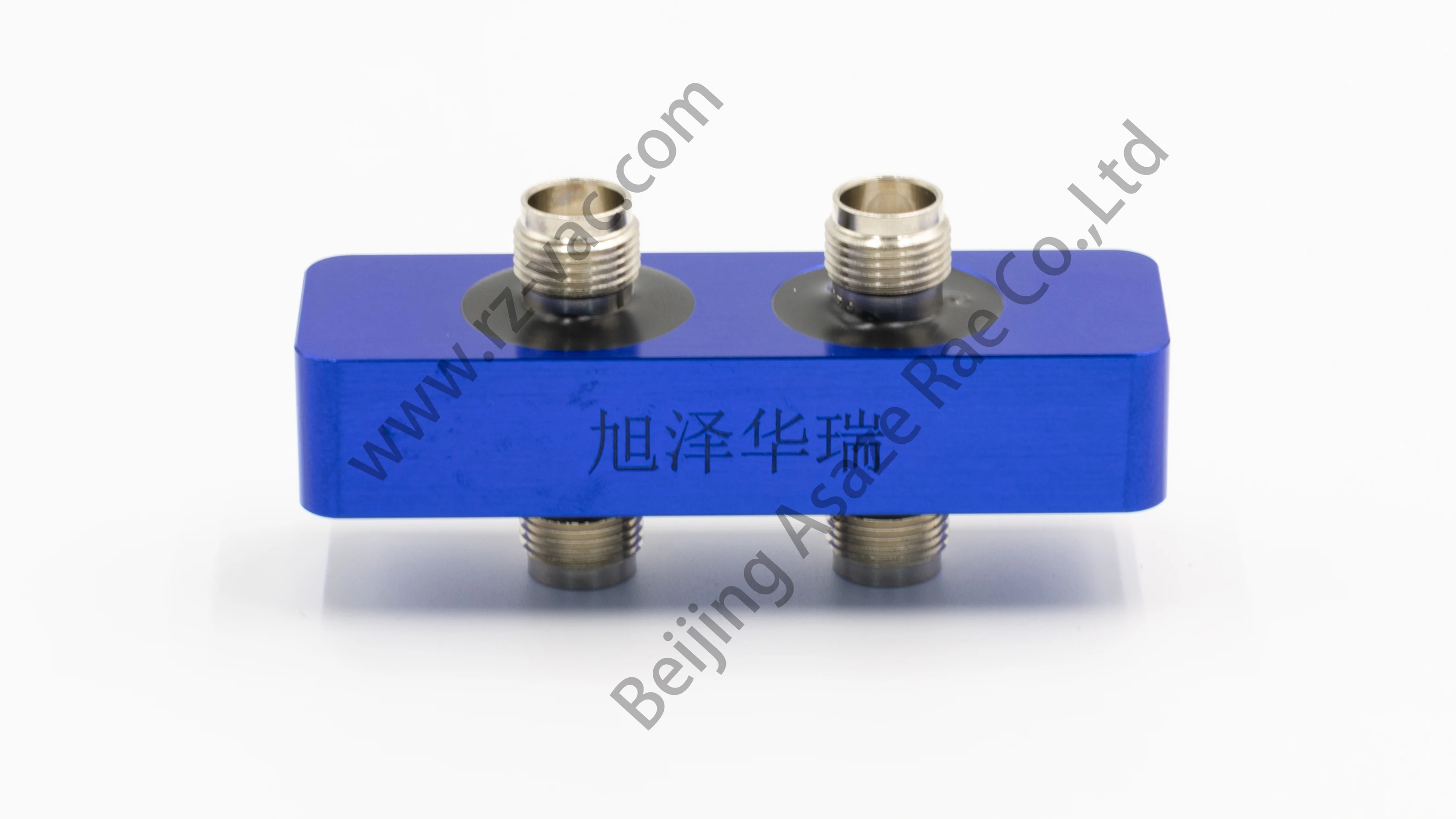 2 *TNC Female/Female  D-Frame Hermetic Feedthrough 11G Hz Coaxial Connector for Space Simulation/Thermal Vacuum Chamber