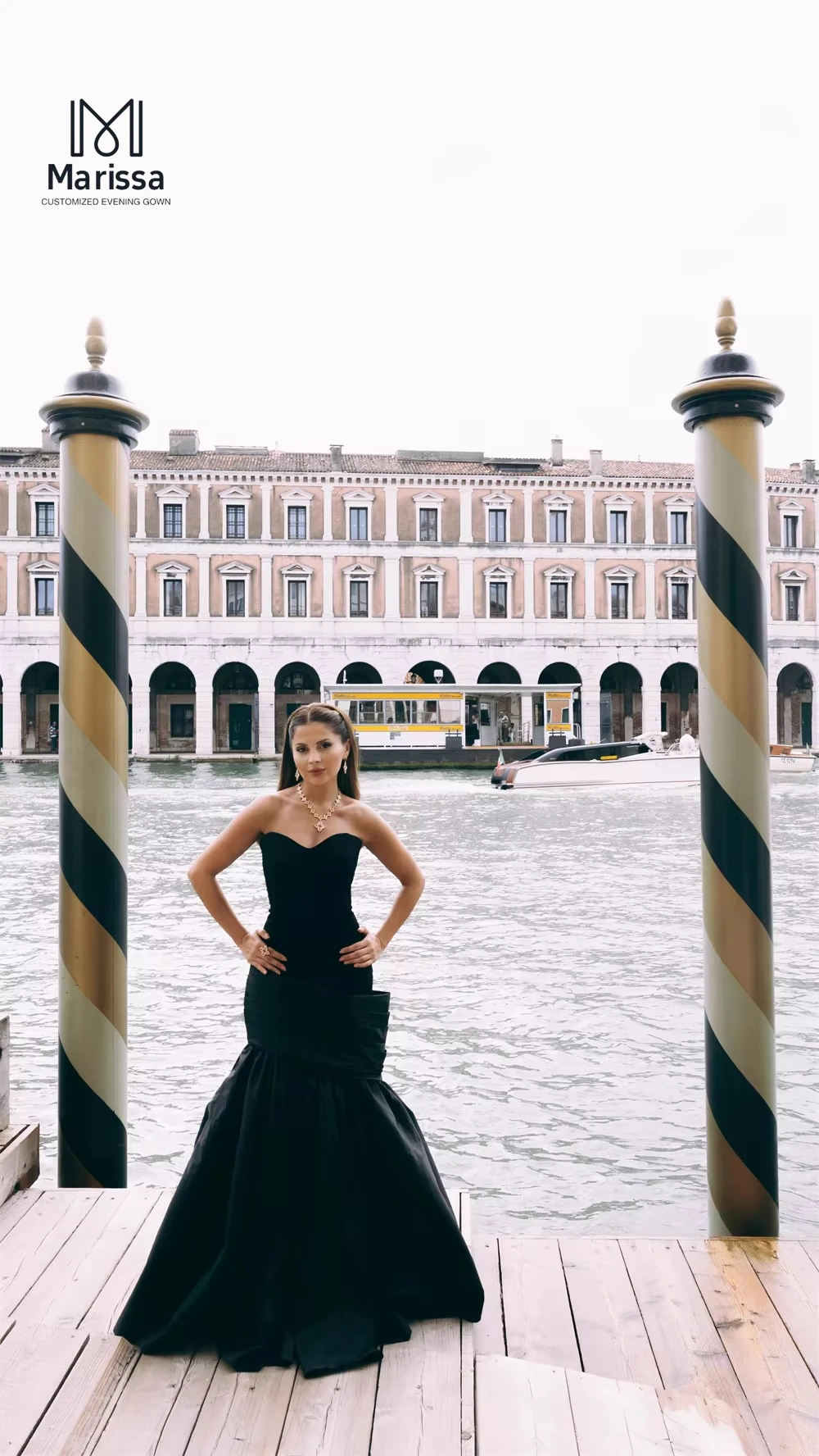 Marissa Off-shoulder op maat gemaakte gelegenheidsjurken voor speciale gelegenheden Elegante feestjurken 2025, op maat gemaakte A-lijn satijnen gala