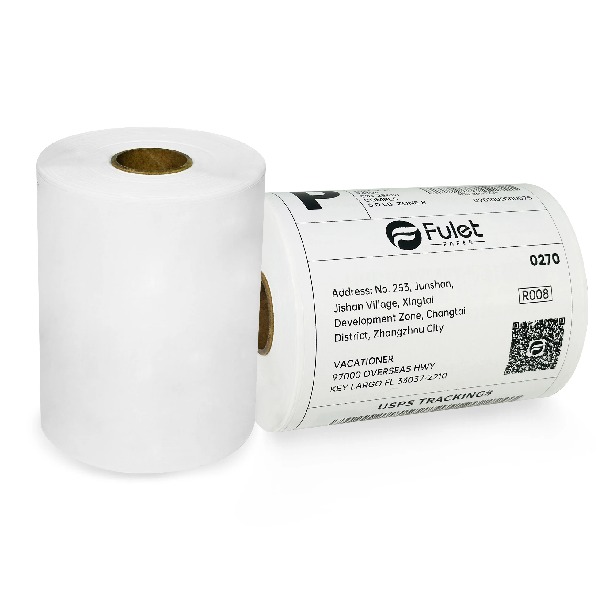 Etiquetas de envío de papel té - Thermal Shipping Label Roll 4X6 500 reseña y precio