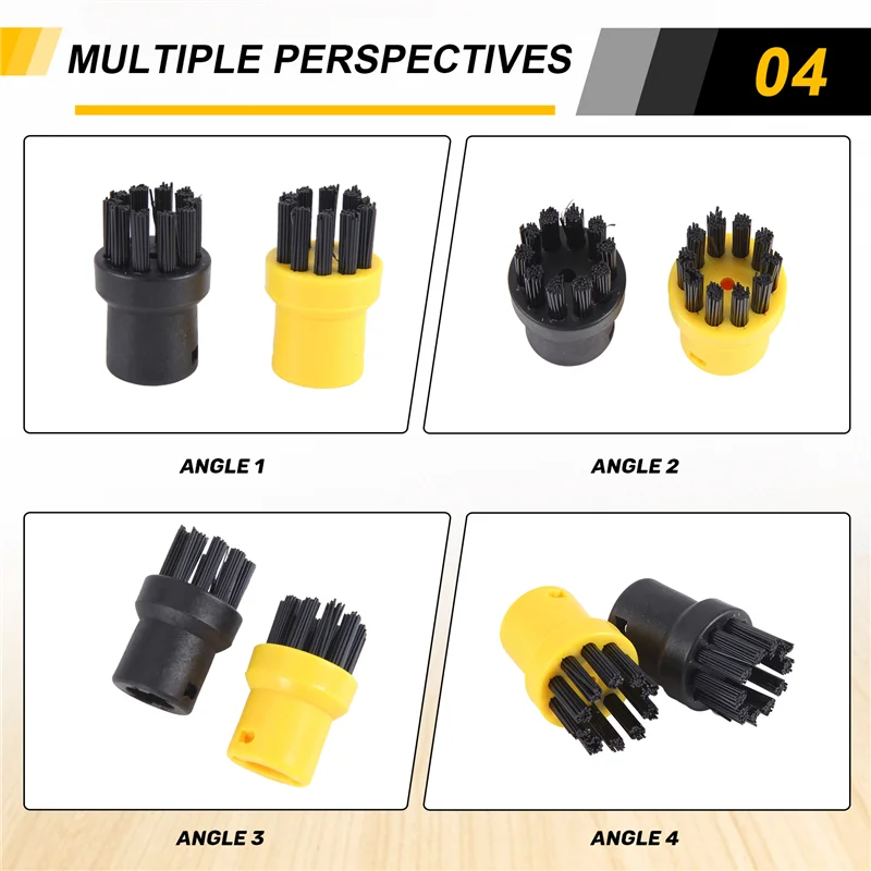 A68M-8 حزمة من أداة اليد فوهة الخشن فرش ل Karcher SC1 SC2 SC3 SC4 SC5 SC7 منظف البخار