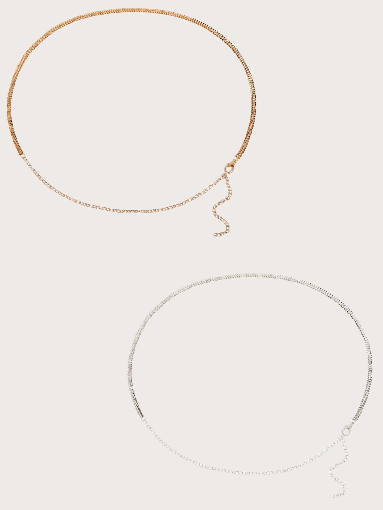 Ladies' Thin Chain Minimalist Style Chain Decorative Waist Chain Elegant and Sexy Style Dress Accessories Mother's Day Gift