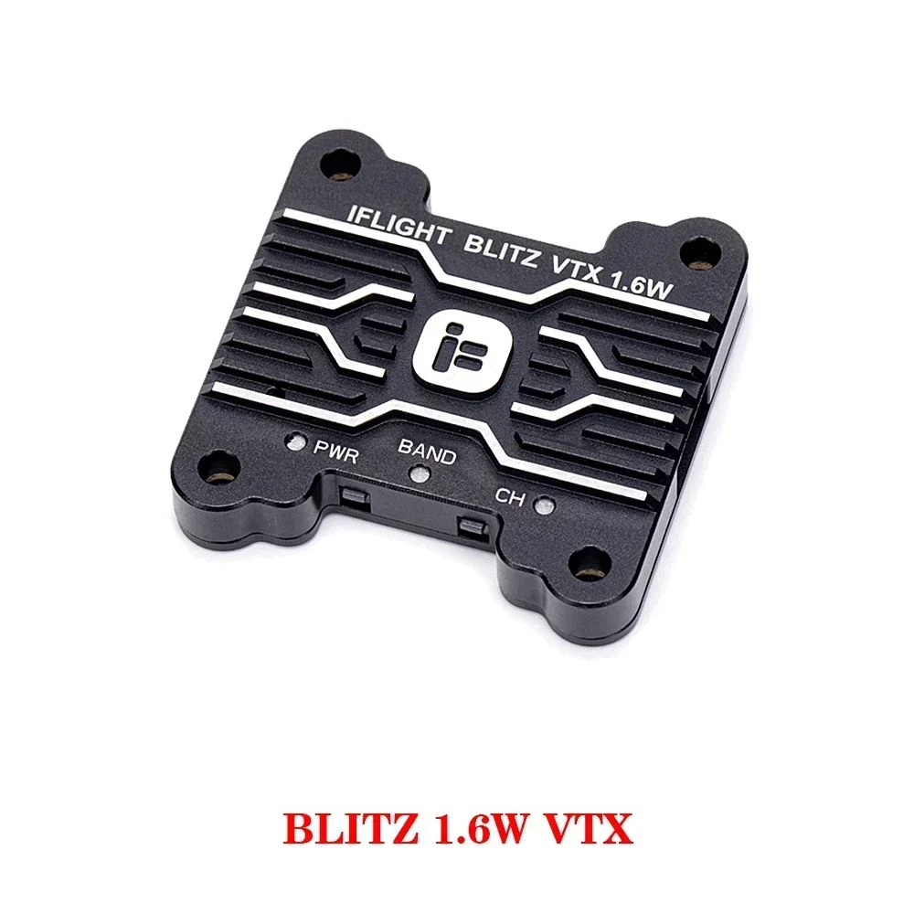 IFlight BLITZ ATF435 스택 ICM42688 32MB 블랙박스 (BLITZ E55 4-IN-1 ESC 2-6S Lipo 포함) 및 BLITZ 1.6W VTX 포함 RC FPV 드론용