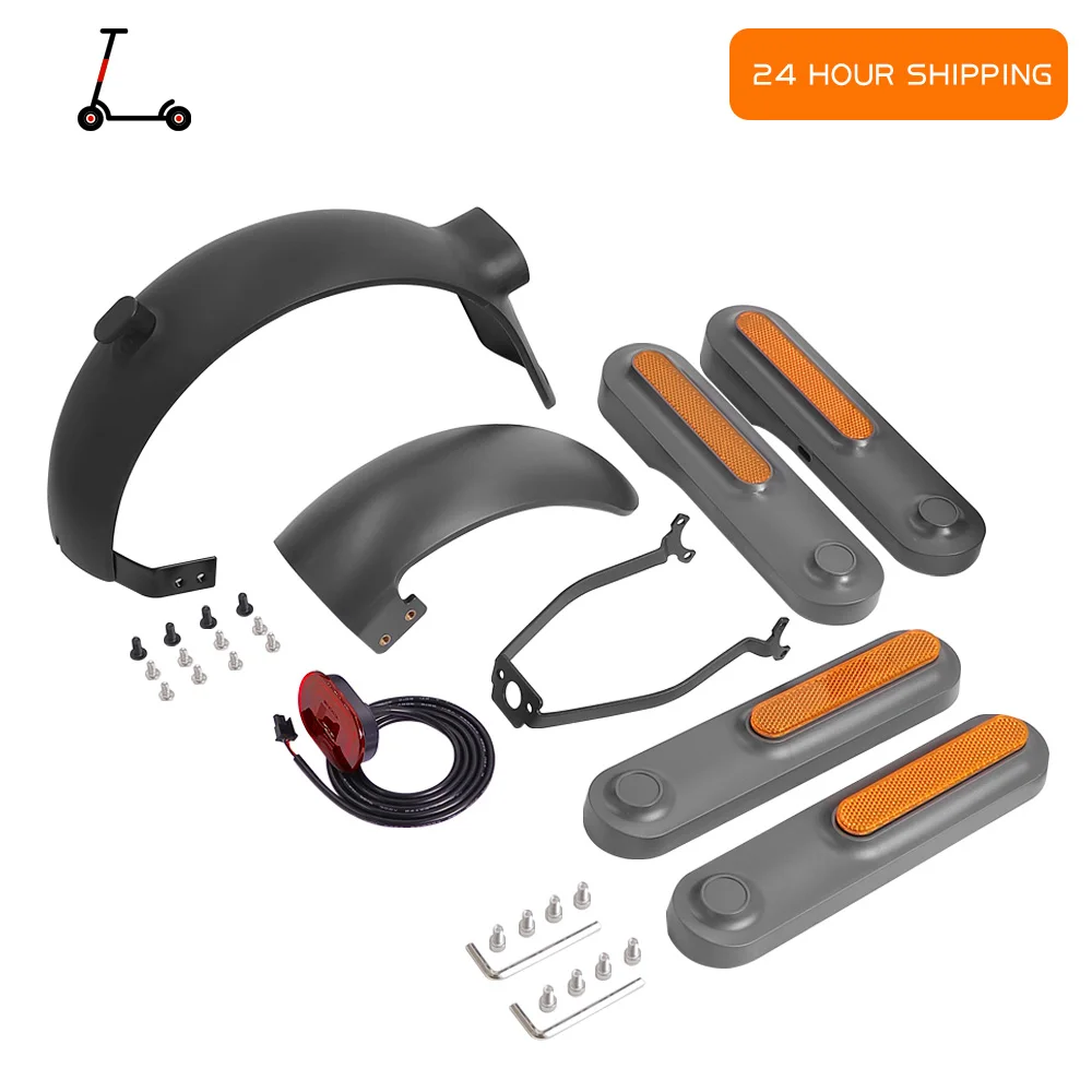 

Передняя и задняя декоративная крышка, светоотражающие полосы, боковая оболочка для электрического скутера Xiaomi Mi 4 Ultra, переднее и заднее крыло, часть заднего фонаря