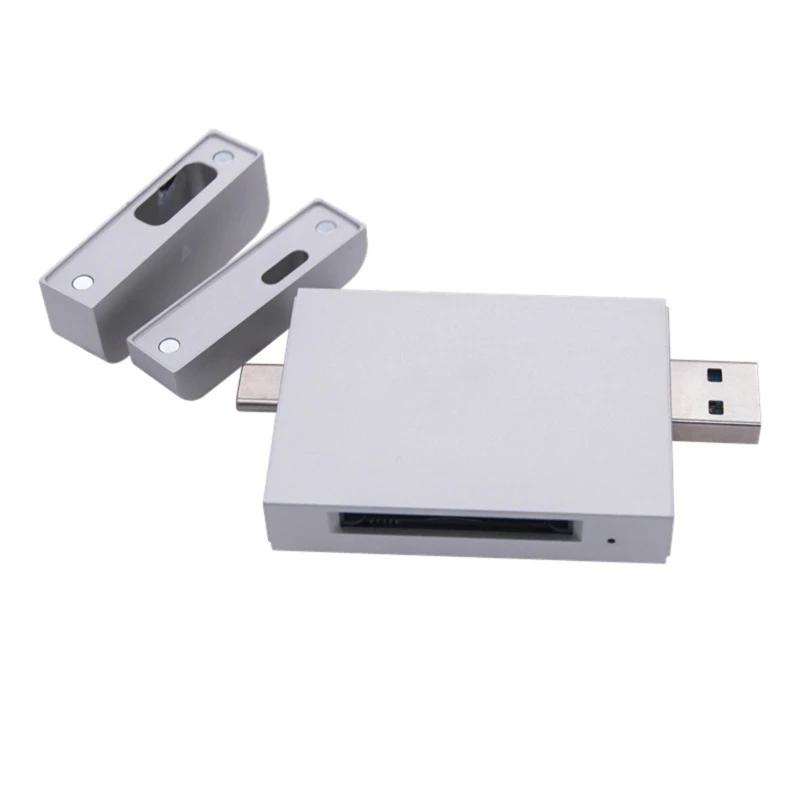 

Металлический USB-кардридер CFexpress TypeB Card Reader Поддержка карт CFE TypeB Прямая поставка